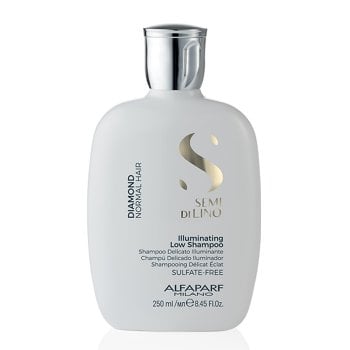 ALFAPARF SEMI DI LINO DIAMOND ILLUMINATING LOW SHAMPOO 250 ml - Shampoo delicato illuminante. Lucentezza estrema