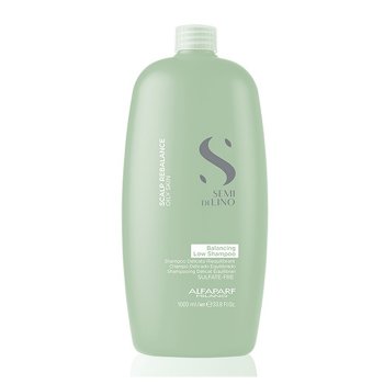 ALFAPARF SEMI DI LINO SCALP REBALANCE BALANCING LOW SHAMPOO 1000 ml - Shampoo riequilibrante per cute con eccesso di sebo