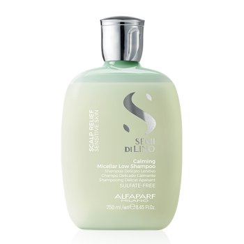 ALFAPARF SEMI DI LINO SCALP RELIEF CALMING MICELLAR LOW SHAMPOO 250 ml - Shampoo delicato lenitivo per cute sensibile