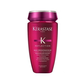 KERASTASE REFLECTION BAIN CHROMATIQUE RICHE 250 ml - Shampoo per capelli colorati sensibilizzati. Prolunga la durata del colore