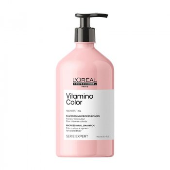 L'OREAL SERIE EXPERT VITAMINO COLOR SHAMPOO 750 ml - Shampoo per capelli colorati. Azione anti-sbiadimento del colore.