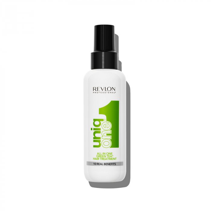 REVLON PROFESSIONAL UNIQ ONE GREEN TEA HAIR TREATMENT 150 ml - 10 Benefici in un unico Trattamento. Fragranza al te verde