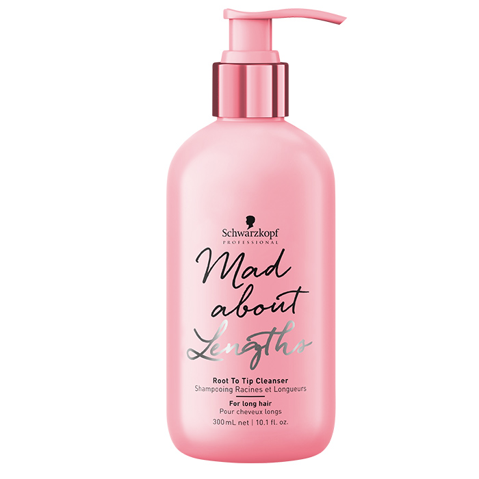 SCHWARZKOPF MAD ABOUT LENGTHS ROOT TO TIP CLEANSER 300 ml / 10.10 Fl.Oz
